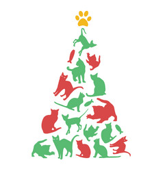 Awesome Cats Christmas Tree