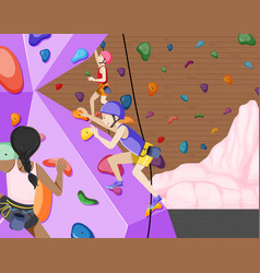 Indoor Rock Climbing Gym