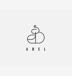 Logo Name Abel Usable Design For Private