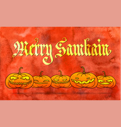 Merry Samhain Greeting Card