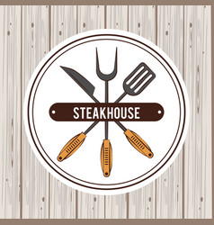 Steakhouse Bbq Poster