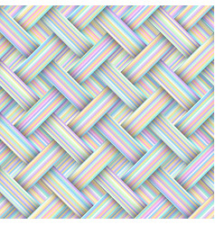 Relief Weaving Pattern Seamless Geometric Art