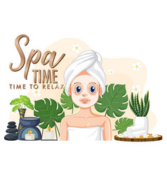 Luxury Spa Poster Template Design