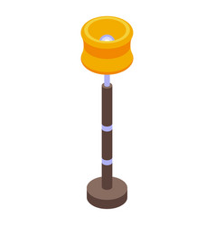 Moving House Services Lamp Icon Isometric