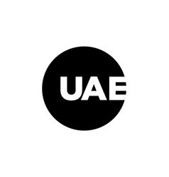 Uae Typography On Round Uae Lettering