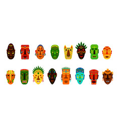 Africa Tribe Ethnic Masks African Aborigine Tiki