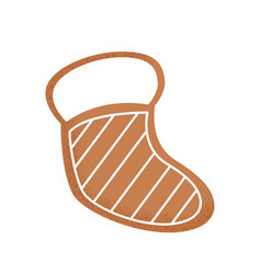 Gingerbread Sock Icon