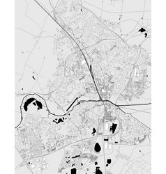 Map City Peterborough England Uk