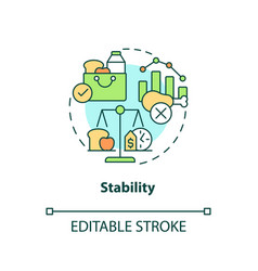 Stability Concept Icon