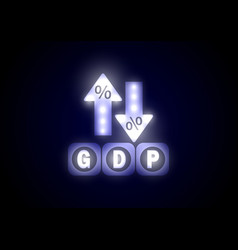 Gdp Business Concept