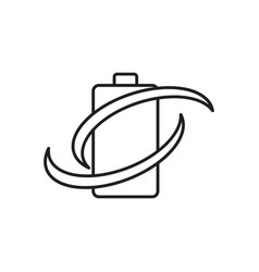 Battery Save Icon Logo