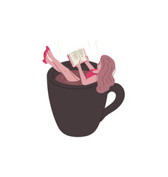 Reading Leisure In Coffee Mug