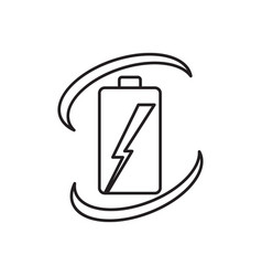 Battery Save Icon Logo