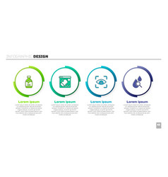 Set Medicine Bottle And Pills Data Visualisation