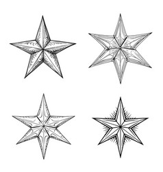 Star Icons Twinkling Stars Sparkles Shining