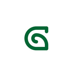 Green Logo Letter G Symbol