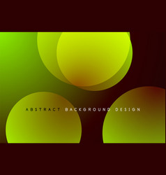 Abstract Tech Circles Background