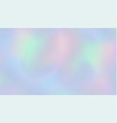 Holographic Gradient Halftone Dots Background