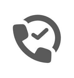 Phone With Clock Icon