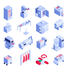 Meat Processing Isometric Set