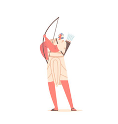 Ancient Egyptian Archer Male Character Skilled