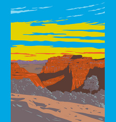 Canyonlands National Park In Moab Utah Wpa Poster