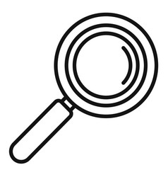 Magnifier Icon Outline Computer Interface