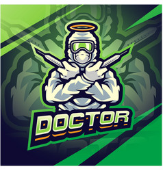 Doctor Esport Mascot Logo