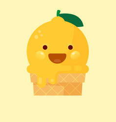 Lemon Kawaii Ice Cream