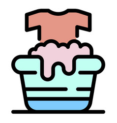 Handwash Icon Color Outline