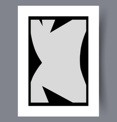 Abstract Contour Minimalist Sketch Wall Art Print