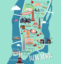 New York Manhattan Map