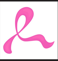 Breast Cancer Awareness Poster Of Pink Ribbon