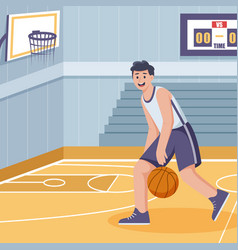 Sport Basketball Flat Design