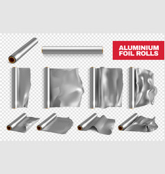 Aluminium Foil Rolls Transparent Set