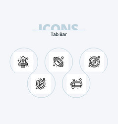 Tab Bar Line Icon Pack 5 Icon Design Sunlight