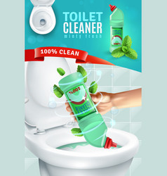 Toilet Cleaner Ad Background