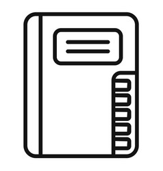 Web Folder Icon Outline Computer Interface