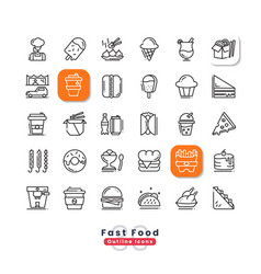 Fashion Outline Icons