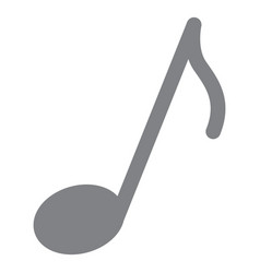 Musical Note Flat Icon