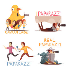 Paparazzi Characters Design Concept