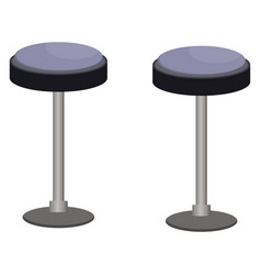 Bar Stool On A White Background