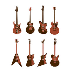 Electric Guitars Set