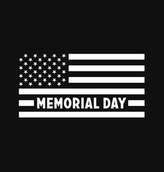 Memorial Day Usa Flag