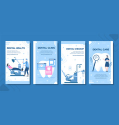 Dental Clinic Social Media Stories Template Hand