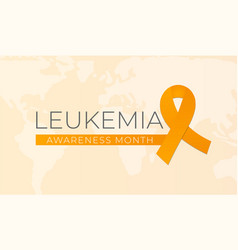 Leukemia Cancer Awareness Month Background