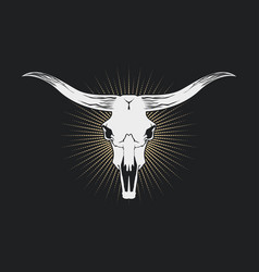 Bull Skull Design