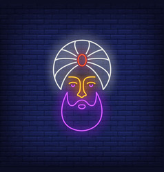 Padishah Head Neon Sign