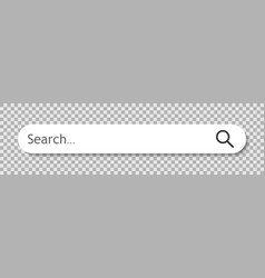 Search Bar Mockup Bar Button With Shadow