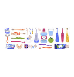 Dental Oral Hygiene Tools Set Mouth Cleaning